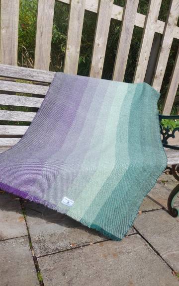 Three Sisters Tweed throw