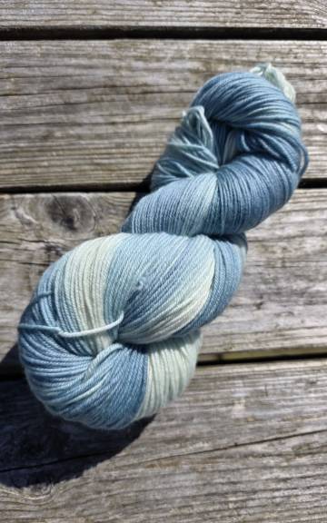 Hand-Dyed Yarn: 100% Merino, 4 ply - 5 3
