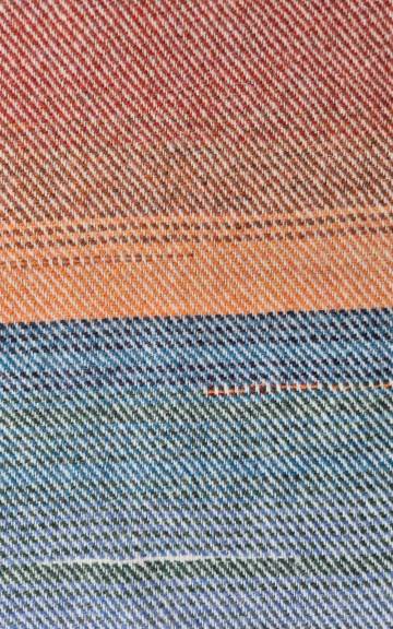 Three Sisters Tweeds landscape wall hanging