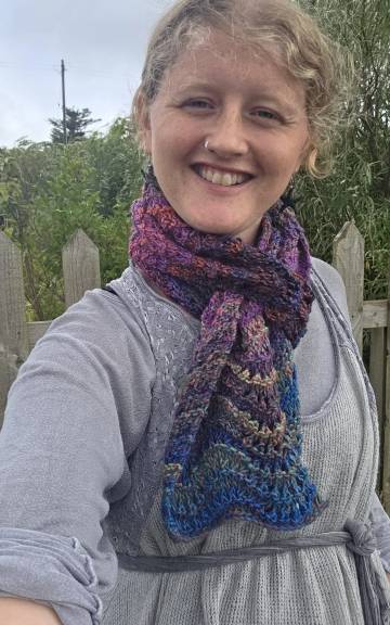 Hand Knitted scarf