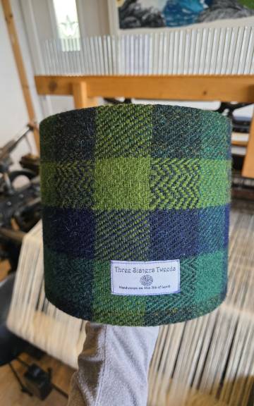 Two Sisters Tweed Luxury lampshade - Seconds