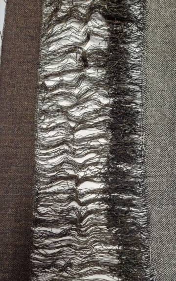 Textile Wall Art - 'tying-in'