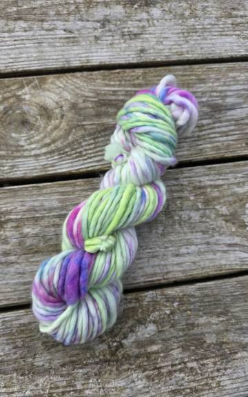Hand-Dyed Yarn: 100% Merino, super chunky