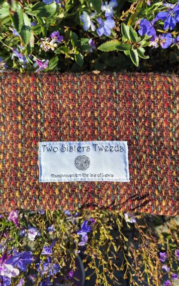 Two Sisters Tweed Zip Purse