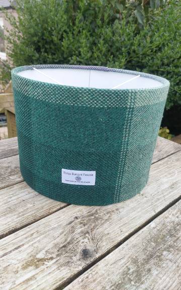 Three Sisters Tweed lampshade 30cm ceiling