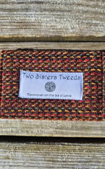 Two Sisters Tweed Card Holder