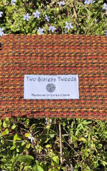 Two Sisters Tweed Zip Purse