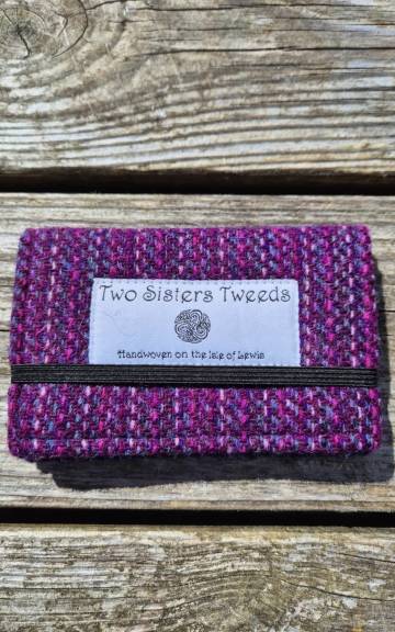 Two Sisters Tweed Card Holder