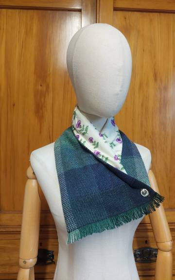 Three Sisters Tweed neck warmer