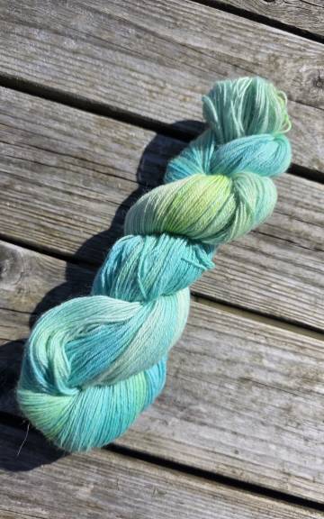 Hand-Dyed Yarn: Baby Alpaca, 4 ply - 4