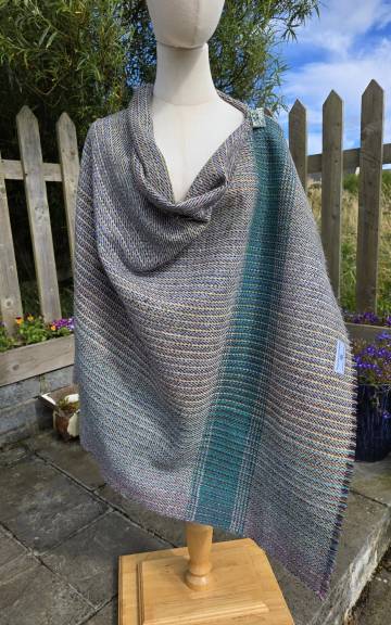 Two Sisters Tweed Shawl