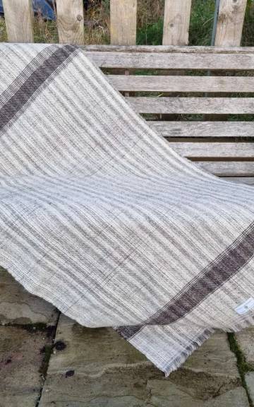 UistWool Tweed Throw