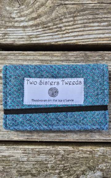 Two Sisters Tweed Card Holder