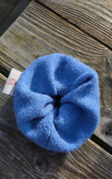 Harris Tweed hair scrunchie