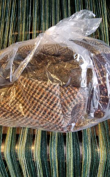 Harris Tweed scraps
