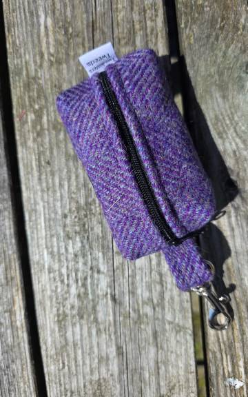 Three Sisters Tweed Bag Holder/ Headphones Case