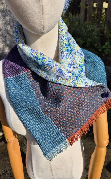 Three Sisters Tweed neck warmer