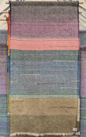 Three Sisters Tweed landscape wall hanging