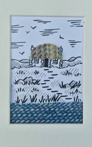 Tweed and pen original picture