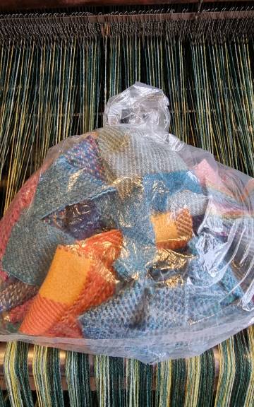 Three Sisters Tweed scraps