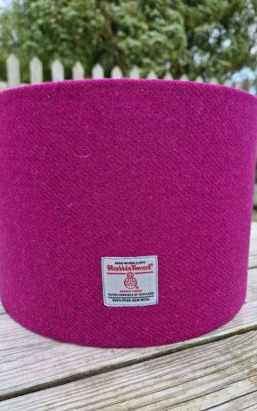 Harris Tweed ceiling lampshade 30cm