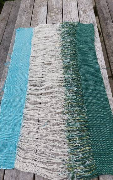 Textile Wall Art - 'tying-in'