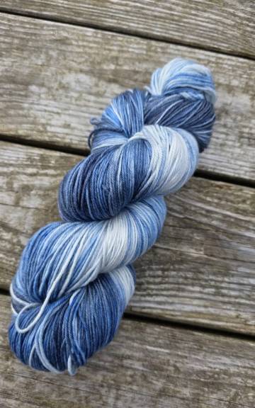 Hand-Dyed Yarn: 100% Merino, 4 ply