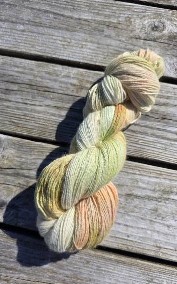 Hand-Dyed Yarn: Baby Alpaca, 4 ply - 3