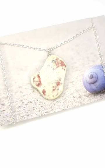 Sea Pottery Necklace