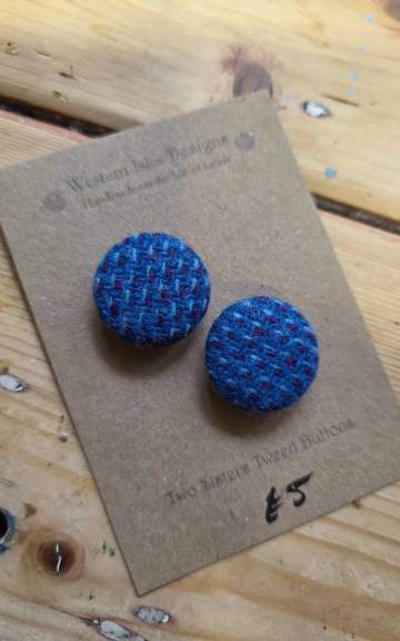 Two Sisters Tweed buttons