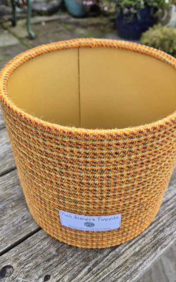 Two Sisters Tweeds luxury lampshade