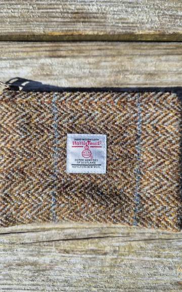 Harris Tweed Zip Purse