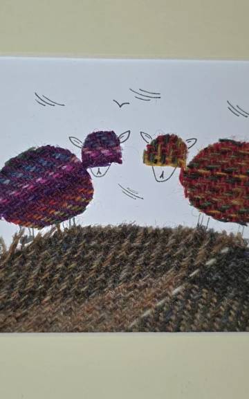 Tweed and pen original picture