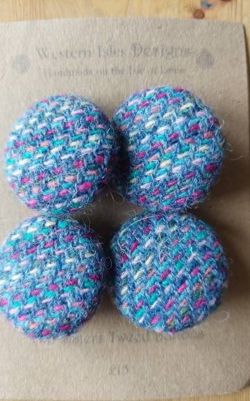 Two Sisters Tweed buttons - 1 4