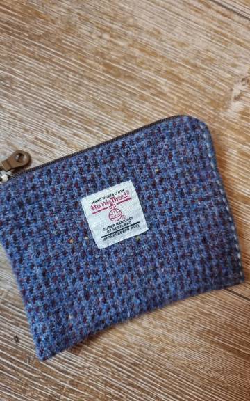Harris Tweed Zip Purse
