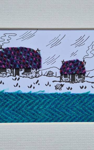 Tweed and pen original picture