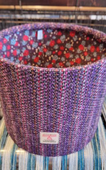 Harris Tweed luxury lampshade