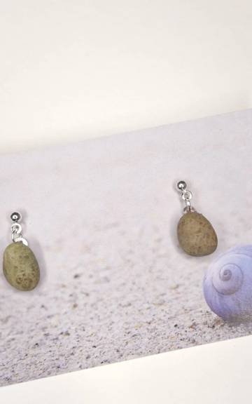 Lewisian Gneiss Stud Earrings