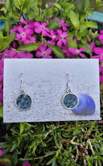 Two Sisters Tweed earrings