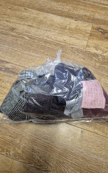 Harris Tweed scraps - 3 2