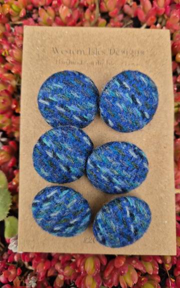Two Sisters Tweed buttons