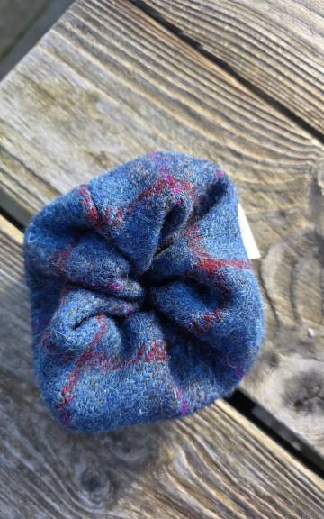 Harris Tweeds hair scrunchie