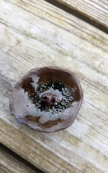 Ceramic button