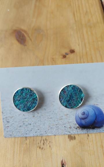 Two Sisters Tweed cufflinks