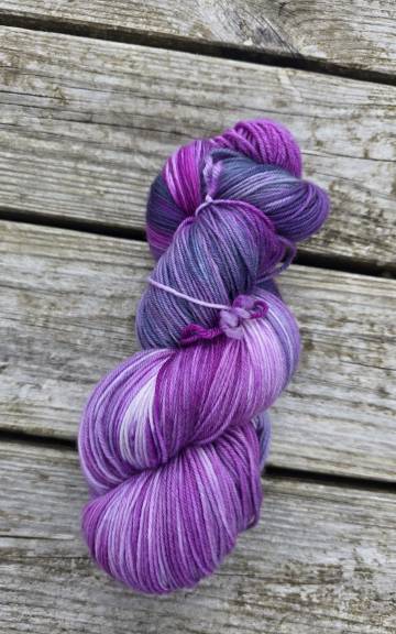 Hand-Dyed Yarn: 100% Merino, 4 ply