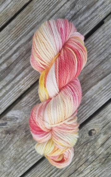 Hand-Dyed Yarn: 100% Merino, aran