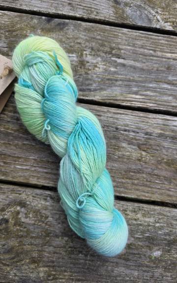 Hand-Dyed Yarn: Baby Alpaca, 4 ply - 3 2