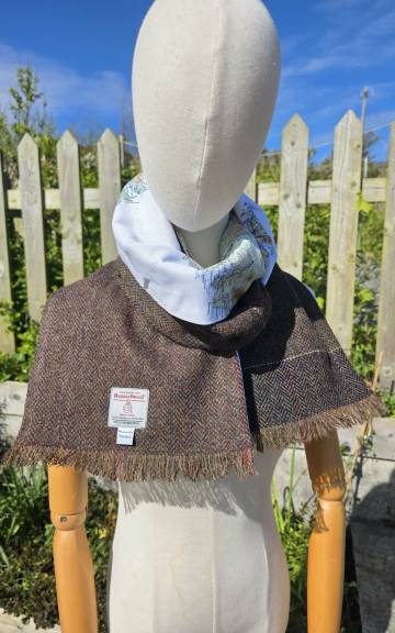 Harris Tweed Scarf - 2 2