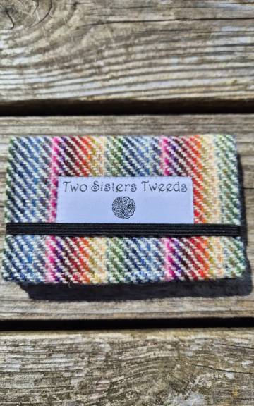Two Sisters Tweed Card Holder