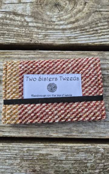 Two Sisters Tweed Card Holder